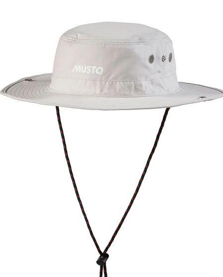 Fast Dry Brimmed Hat L platinum 86129