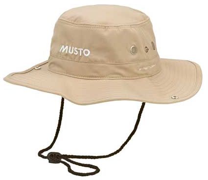 Fast Dry Brimmed Hat S light stone 80033