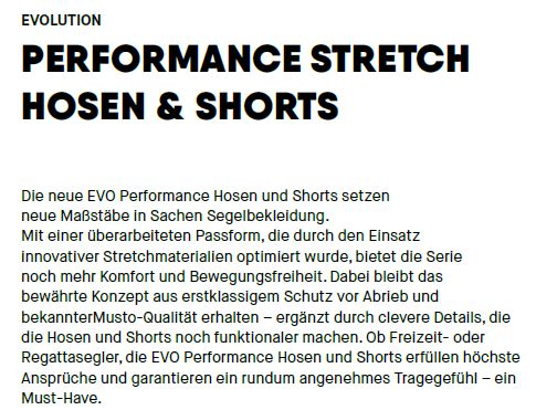 Performance Stretch Short 82421 black 30
