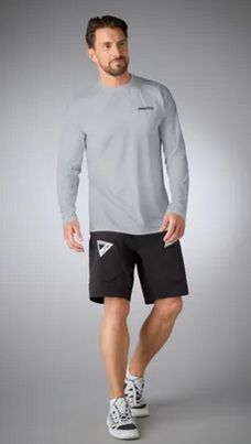 LPX Cooling UV Shirt LA 82545 M greyme