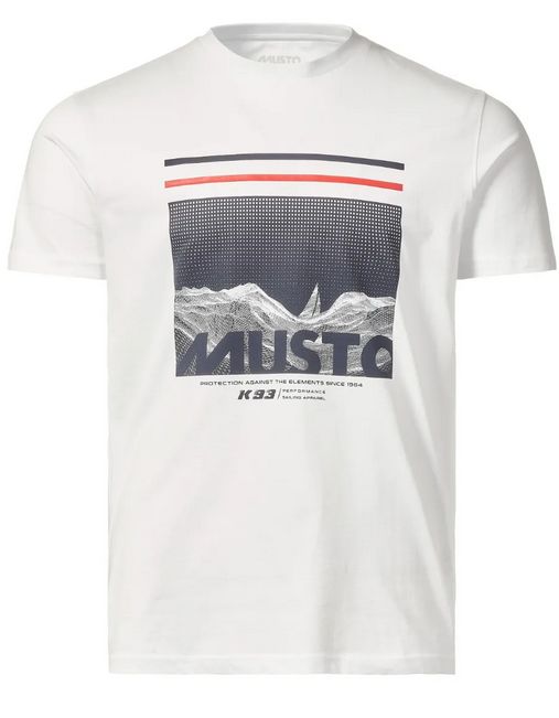 Sardinia Graphic T-Shirt 82449 S white - zum Schließen ins Bild klicken