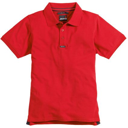 Polo Shirt Pique 82133 true red M - zum Schließen ins Bild klicken