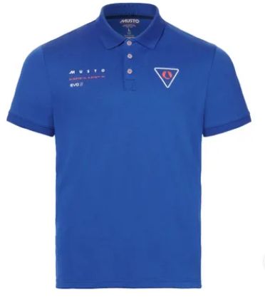 Evo Sunblock Graphic Polo 84169 S blue