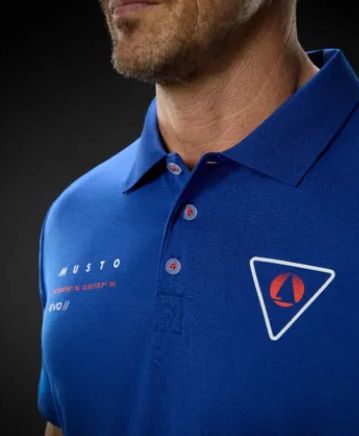 Evo Sunblock Graphic Polo 84169 XL blue