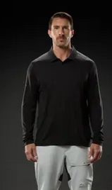 Evo Sunblock Crew Polo LA 82430 M black