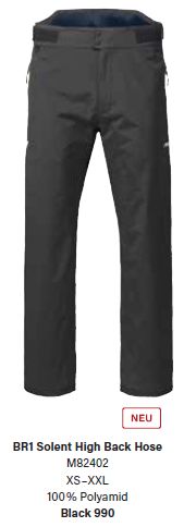 BR1 Solent High Back Hose 82402 XXL blac