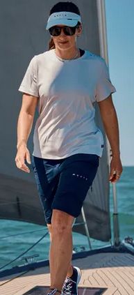 Crew Sunblock T-Shirt 82444 L 8 platin