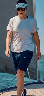 Crew Sunblock T-Shirt 82444 L 14 platin