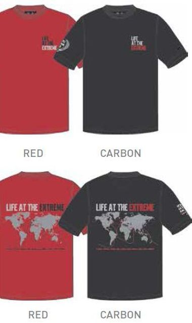 Volvo Ocean Race Map T-Shirt S red