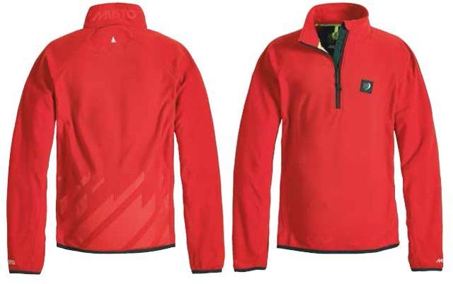 Volvo Ocean Micro Fleece Shirt M red