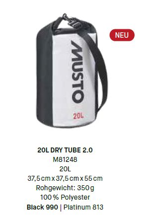Dry Tube 2.0 20Ltr 81248 black