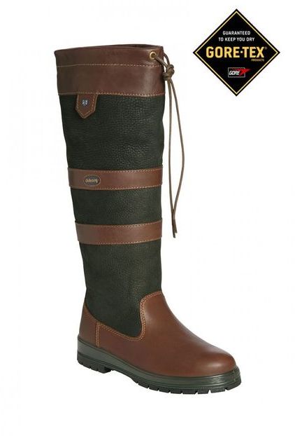 Dubarry Galway Stiefel Gr 36 black/brown - zum Schließen ins Bild klicken