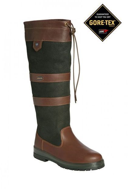 Dubarry Galway Stiefel Gr 45 black/brown - zum Schließen ins Bild klicken