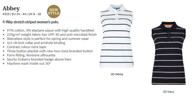 Polo Abbey 4310 Lady 34 white