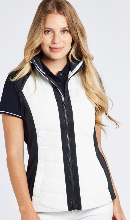 Gilet Foyle white/multi Lady 34