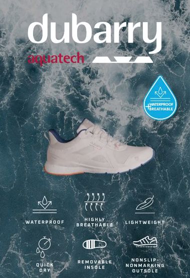Dubarry Cowes 42 weiß wasserdicht NEU