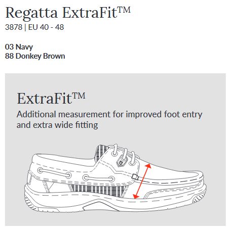 Dubarry Regatta ExtraFit 45 navy