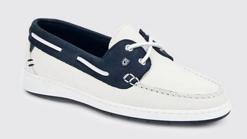 Dubarry Marbella 37 white/navy - zum Schließen ins Bild klicken