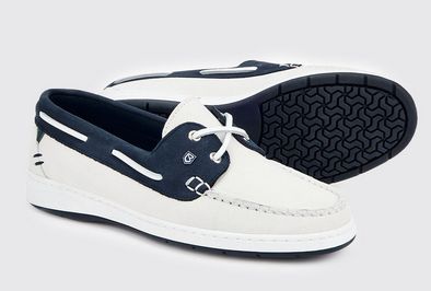 Dubarry Marbella 40 white/navy - zum Schließen ins Bild klicken