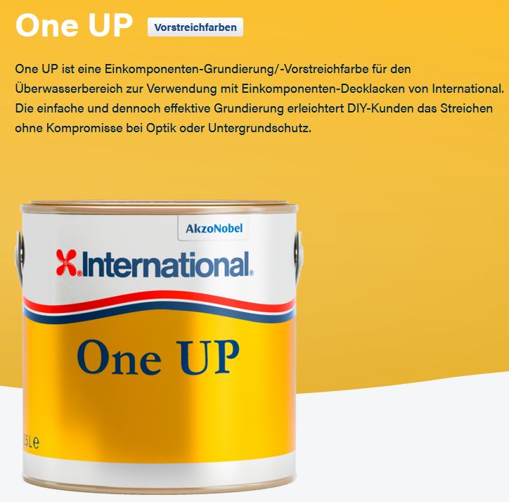 One Up 2,5Ltr weiß