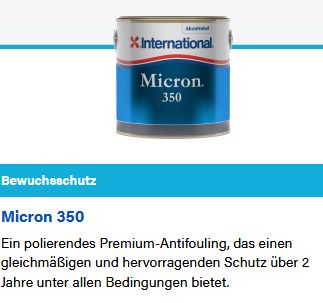 Micron 350 marineblau 750ml - zum Schließen ins Bild klicken