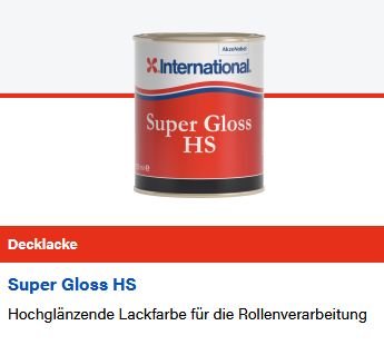 Super Gloss HS schwarz 750ml