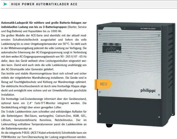 Automatiklader ACE 24V/100A 400-1000Ah - zum Schließen ins Bild klicken