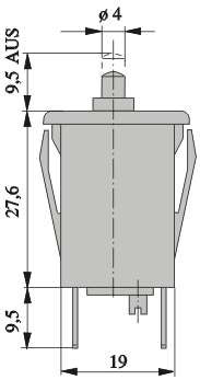 ETA-Schalter 1140-F114-P1-M1-4A therm