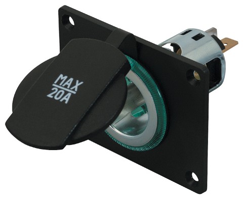 Einbau-Steckdose PSD 12/24-20A