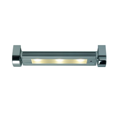 LED Wandleuchte UB02-3 chr-matt 3x1W ww