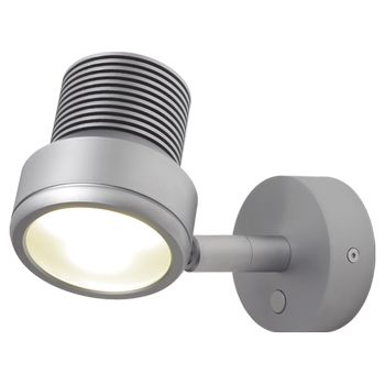 LED Wandleuchte R2-1 chrom-matt 3x3W ww