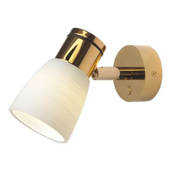 LED Wandleuchte R1-1 gold-glanz 3x1W ww