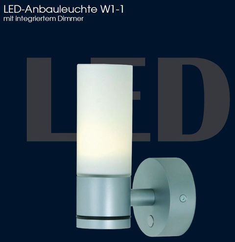 LED Wandleuchte W1-1 chrom-glanz 3x1W ww