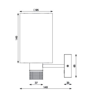 LED Wandleuchte JANA gold-glanz 3x3W ww