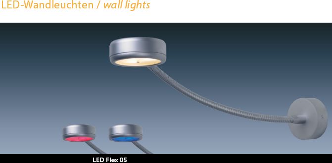 LED Flex 05 gold-glanz 500mm 3x1W rot/ww