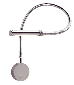 LED Flex07 chrom-matt 50cm USB rot/wweiß