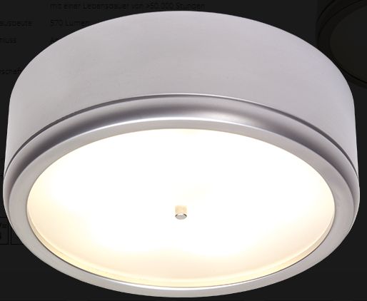 LED D3-2smart Master dm90mm c-matt wweiß - zum Schließen ins Bild klicken