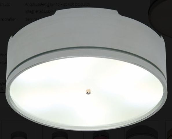 LED D2-2 Master dm110mm c-matt 9x1W wwei