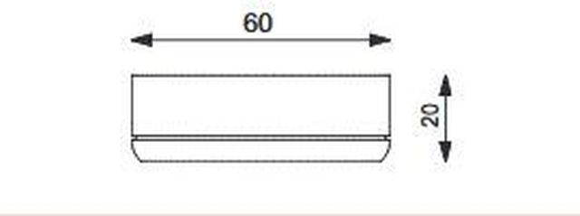 LED D1-3 Slave dm60mm gold 3x1W rot/wwei