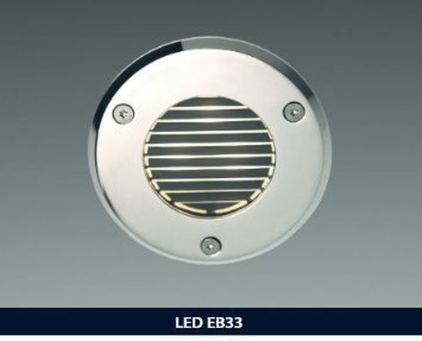 LED EB33-3 Master dm85mm IP67 niro rot/w