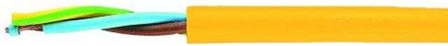 Kabel HO7BQ-F 3x6mm² gelb Verzinnt - zum Schließen ins Bild klicken