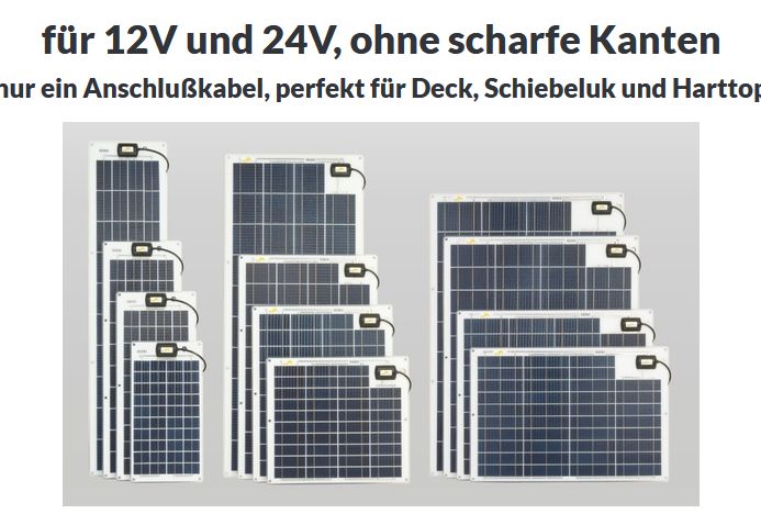 Solarpanel SW 20143 15Wp 243x468x6mm 12V