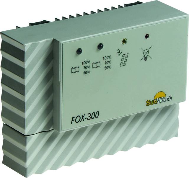 FOX-300 LED L-Regler 2Batt. 16/12A/260W